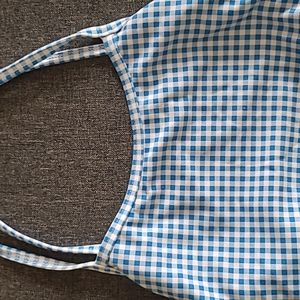 Women's Jolyn Size 32 Gingham Print Swimsuit Jackson 4